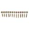 Senco Wood Screw, #8, 2 in, Zinc Yellow Stainless Steel 1000 PK 08F200YTK - alternate 2